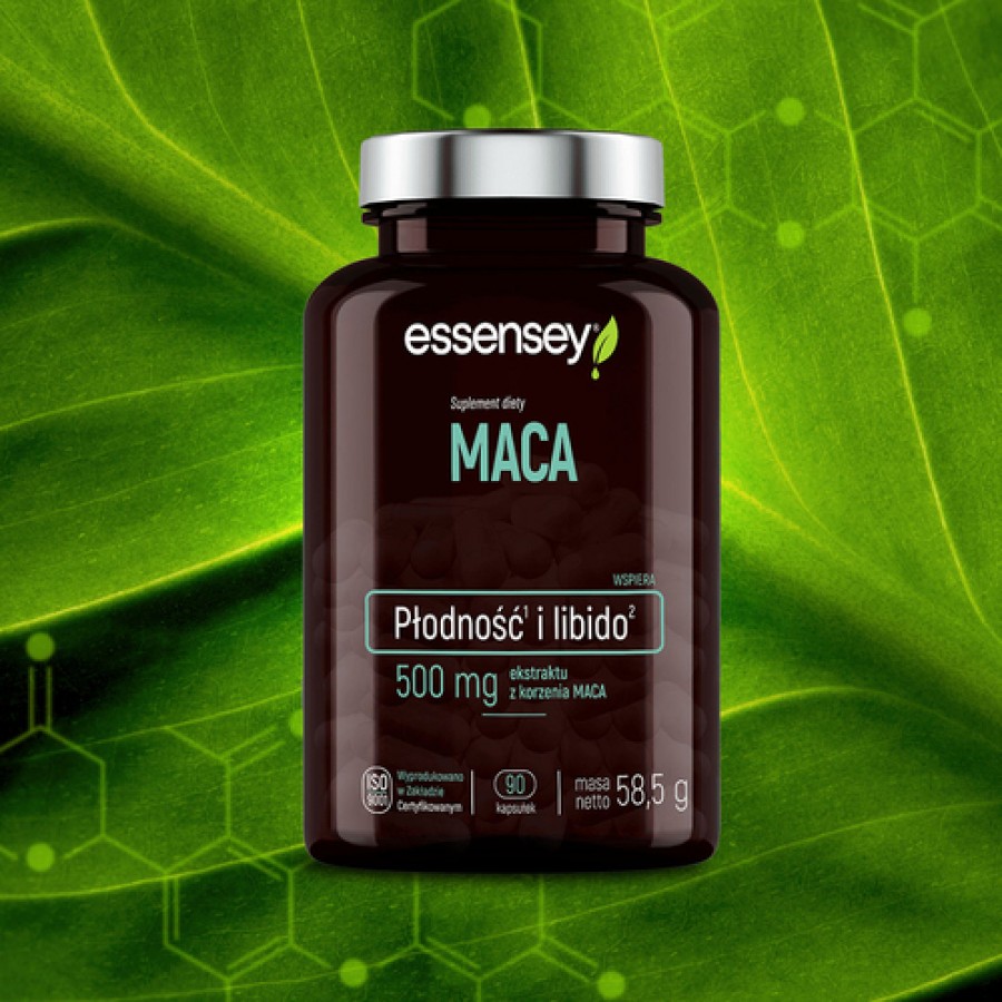 Zdjęcie produktu - 2 Essensey Maca, 90 kaps.