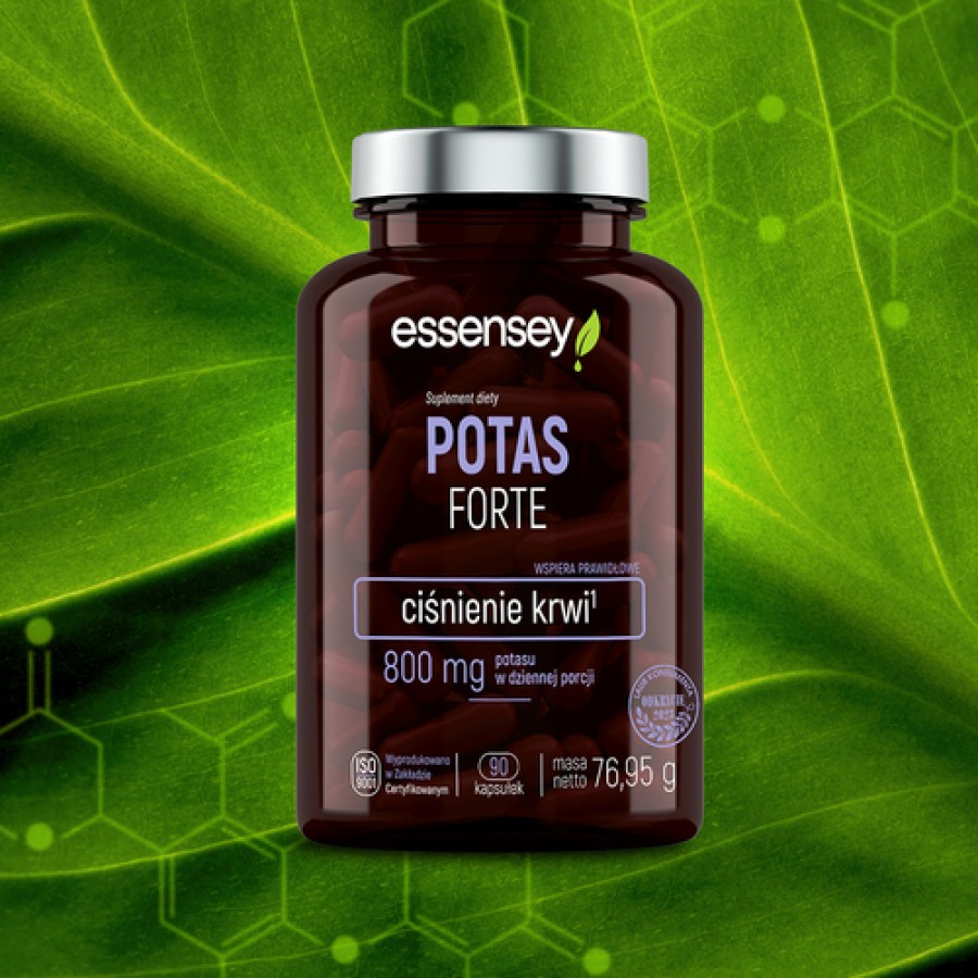 Zdjęcie produktu - 2 Essensey Potas Cytrynian, 90 kaps.