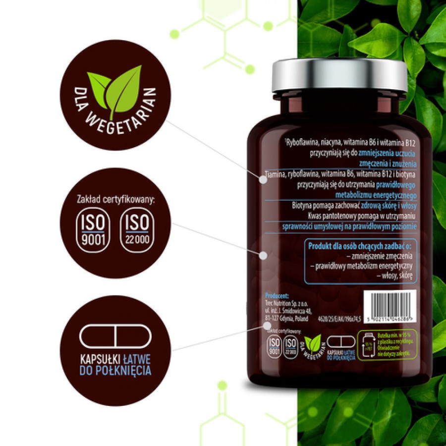 Zdjęcie produktu - 1 Essensey Witamina B Complex, 90 kaps.