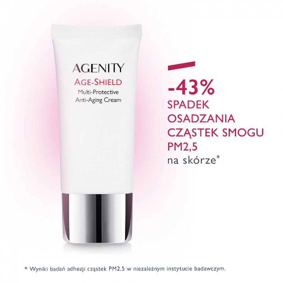 Miniaturka artykułu - #0 Agenity Age-Shield Multi-ochronny krem przeciwstarzeniowy na dzień SPF 50+, 50 ml
