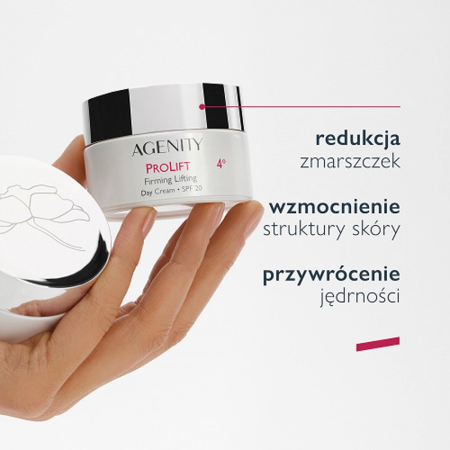Miniaturka artykułu - #1 Agenity ProLift 4&deg; Ujędrniający krem liftingujący na dzień SPF20, 50 ml