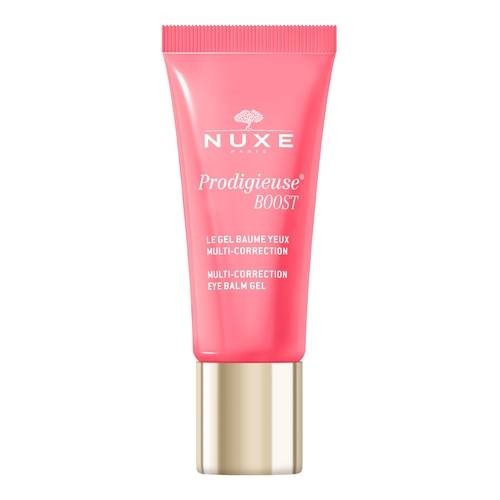 Zdjęcie produktu - 3 NUXE Zestaw Prodigieuse Boost Krem rozświetlający do sk&oacute;ry suchej, 40 ml + Żelowy balsam pod oczy, 15 ml