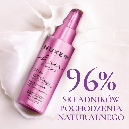 Zdjęcie produktu - 2 Nuxe Hair Prodigieux Nawilżające mleczko ułatwiające rozczesywanie włos&oacute;w, 100 ml