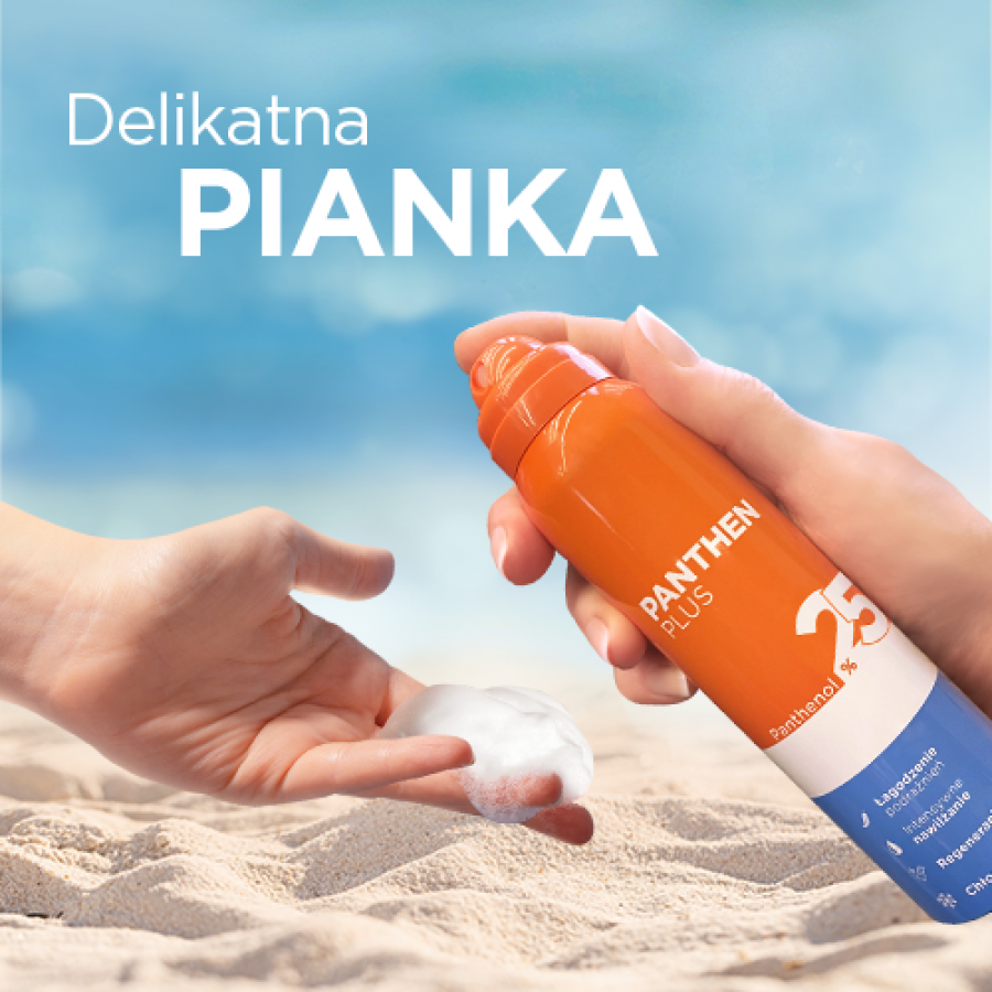 Zdjęcie produktu - 4 Panthen Plus Panthenol 25% pianka, 150 ml