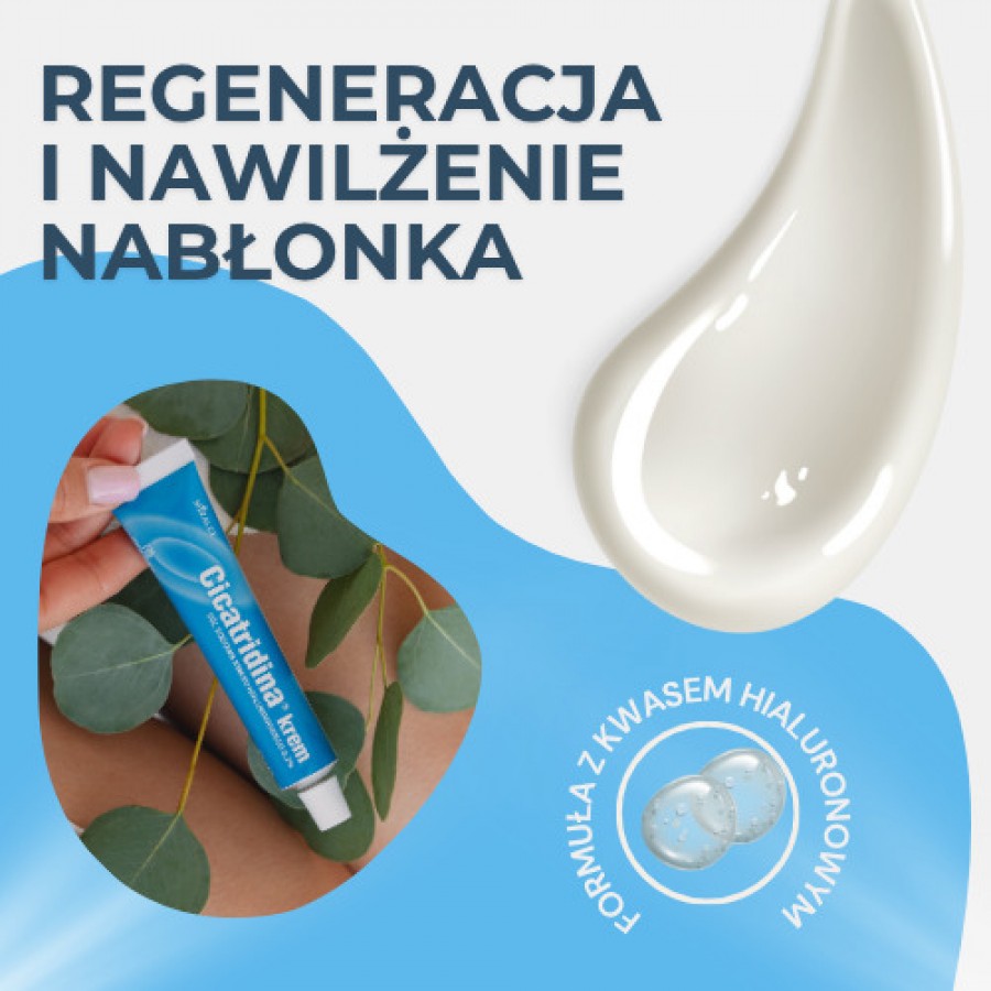 Zdjęcie produktu - 0 CICATRIDINA 0,2 % krem do stosowania zewnętrznego, 30 g