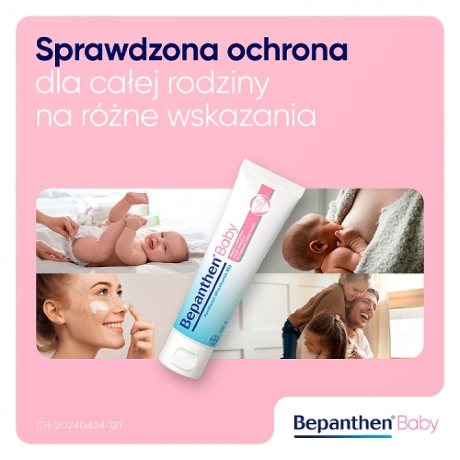Miniaturka artykułu - #1 BEPANTHEN Baby Maść ochronna, 100 g