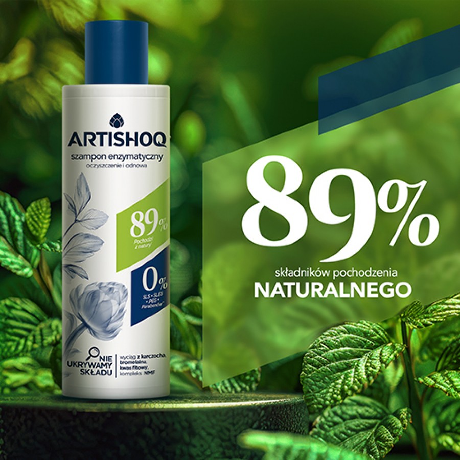 Zdjęcie produktu - 2 Artishoq Enzymatyczny szampon Oczyszczenie i odnowa, 150 ml