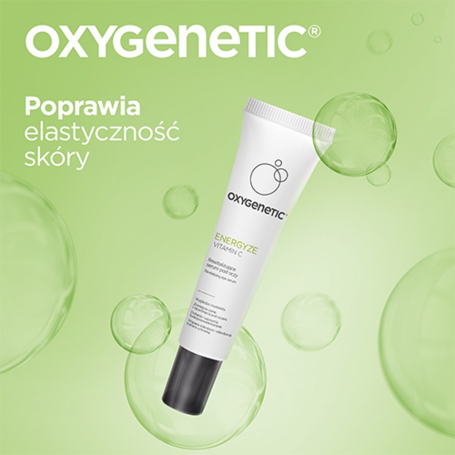 Miniaturka artykułu - #0 Oxygenetic Energyze Vitamin C Rewitalizujące serum pod oczy z witaminą C, 15 ml