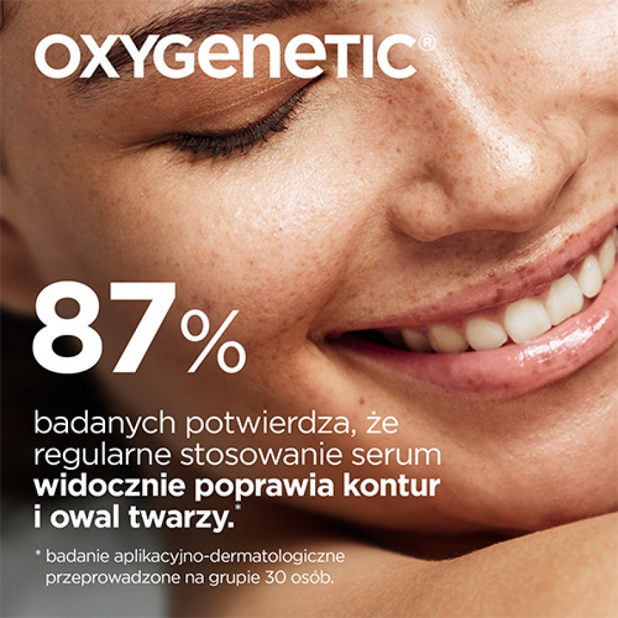 Zdjęcie produktu - 2 Oxygenetic Relift Vitamin A Odmładzające serum przeciwzmarszczkowe do twarzy na dzień SPF15, 50 ml