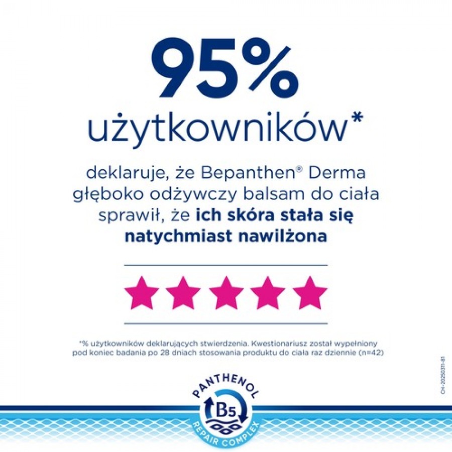 Zdjęcie produktu - 6 Bepanthen Derma głęboko odżywczy Balsam do ciała, 400 ml