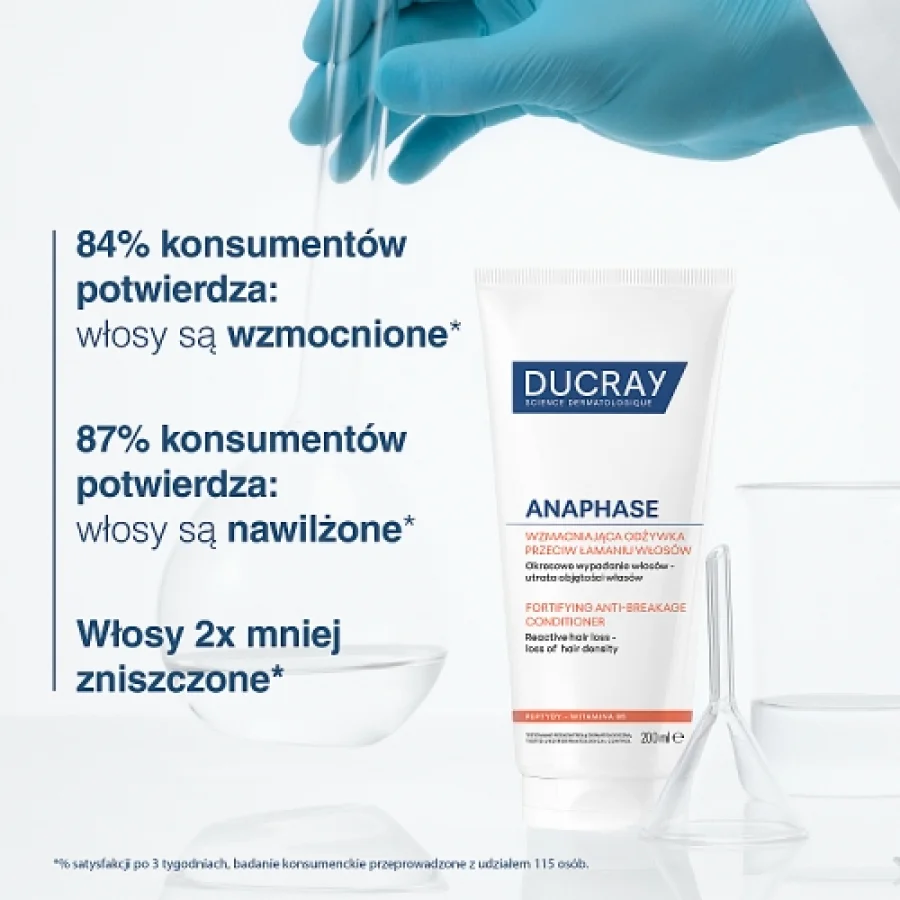 #0 – Ducray Anaphase wzmacniająca Odżywka przeciw łamaniu włos&oacute;w, 200 ml
