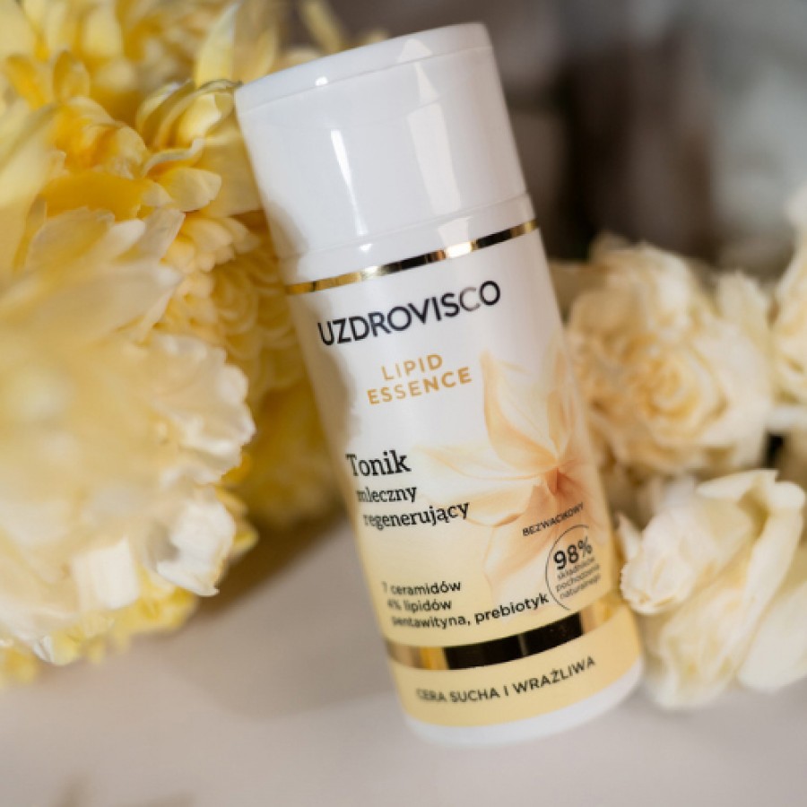 Zdjęcie produktu - 3 Uzdrovisco Lipid Essence Tonik mleczny regenerujący, 150 ml