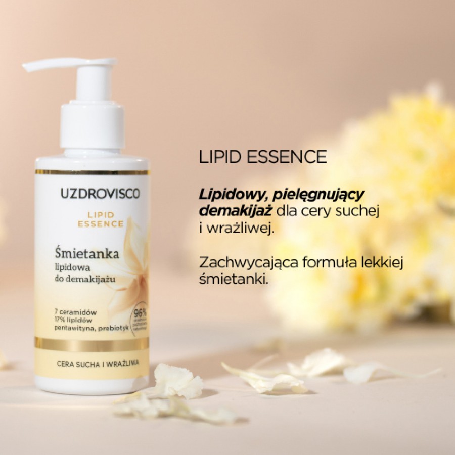 Miniaturka artykułu - #0 Uzdrovisco Lipid Essence Śmietanka lipidowa do demakijażu, 150 ml