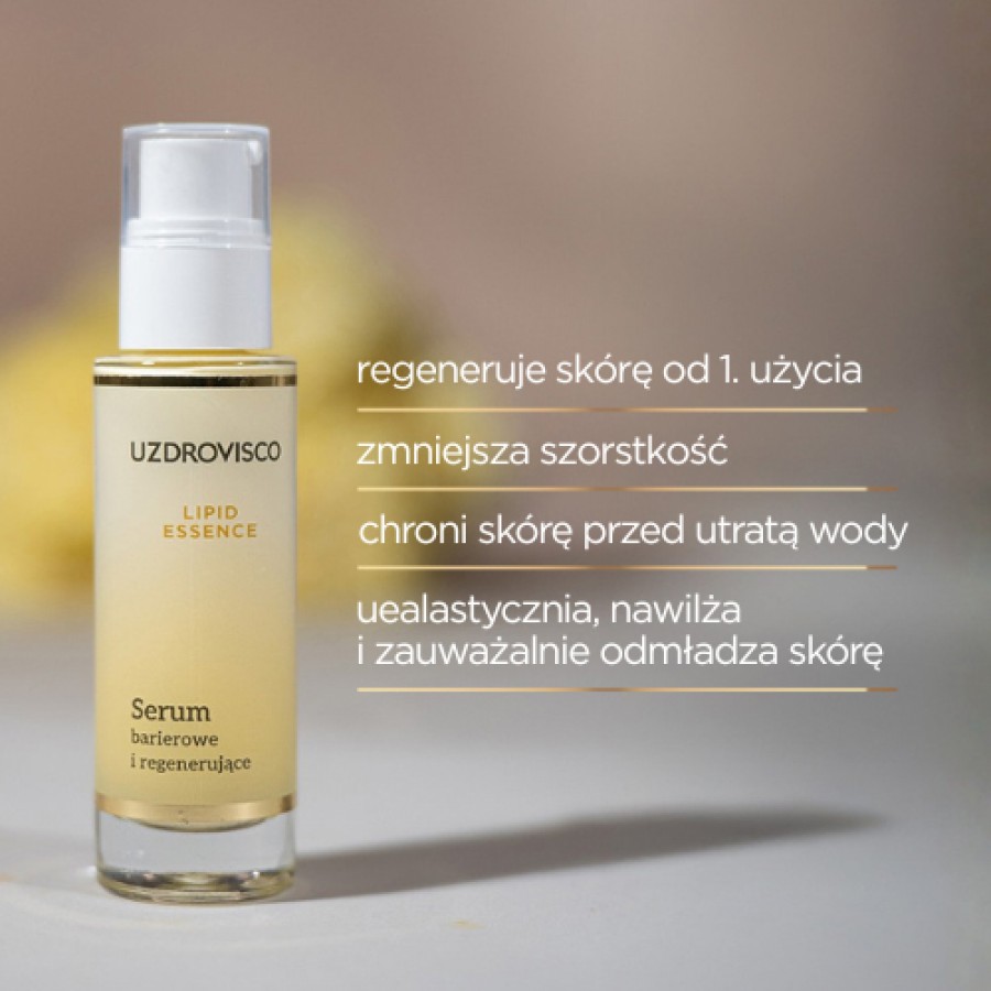 Miniaturka artykułu - #1 Uzdrovisco Lipid Essence Serum barierowe i regenerujące, 30 ml