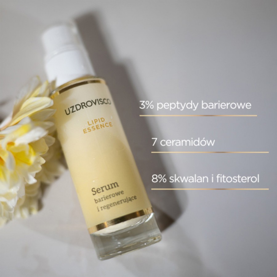 Zdjęcie produktu - 7 Uzdrovisco Lipid Essence Serum barierowe i regenerujące, 30 ml