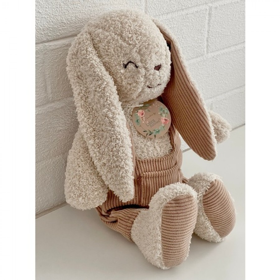 Miniaturka artykułu - #1 Libra-Babies Szumio Bunnie Kr&oacute;lik przytulanka beżowy 6w1 lampka 26 melodii bluetooth