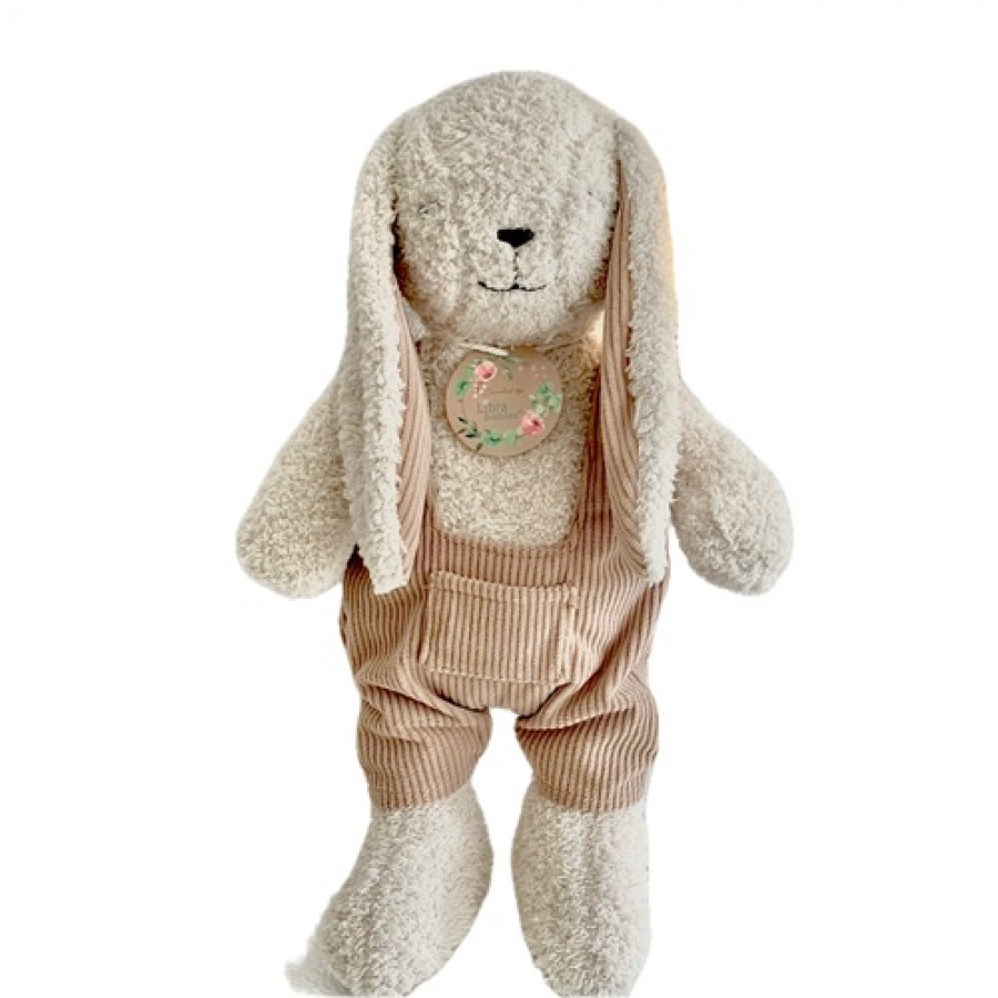 Miniaturka artykułu - #0 Libra-Babies Szumio Bunnie Kr&oacute;lik przytulanka beżowy 6w1 lampka 26 melodii bluetooth
