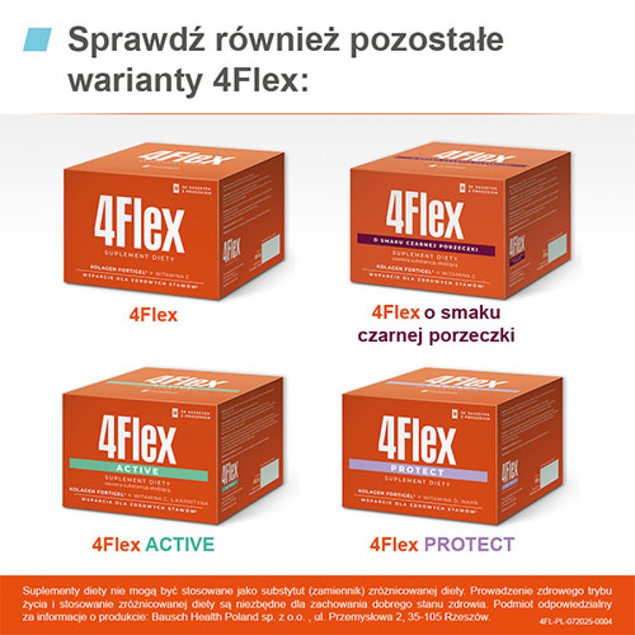 Zdjęcie produktu - 8 4Flex Complex, 30 kaps. - suplement diety z kolagenem