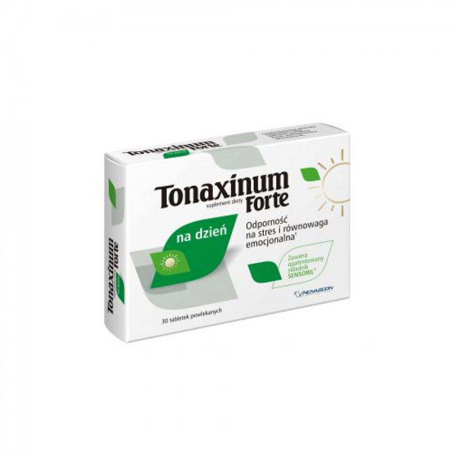 Miniaturka artykułu - #0 TONAXINUM FORTE Na dzień, 30 tabletek