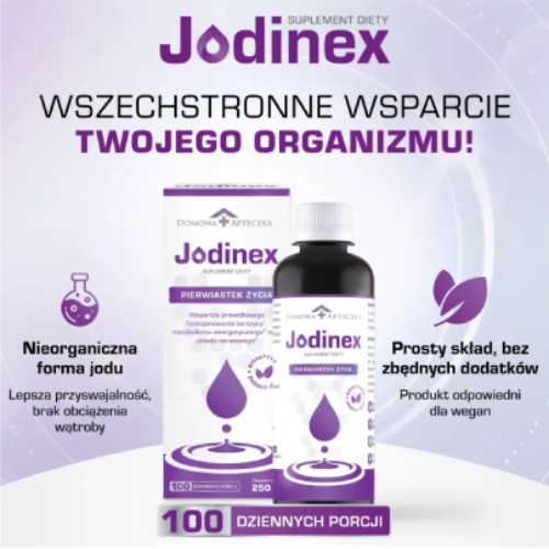 Miniaturka artykułu - #0 Domowa Apteczka Jodinex, 250 ml