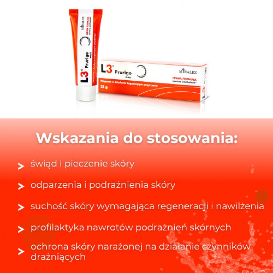 Zdjęcie produktu - 2 L3 PRURIGO Maść - 25g