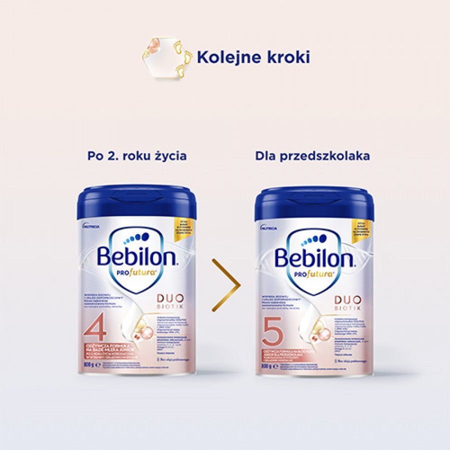 Zdjęcie produktu - 3 Zestaw Bebilon Profutura Duobiotik 3 Formuła na bazie mleka po 1. roku życia, 2 x 800 g