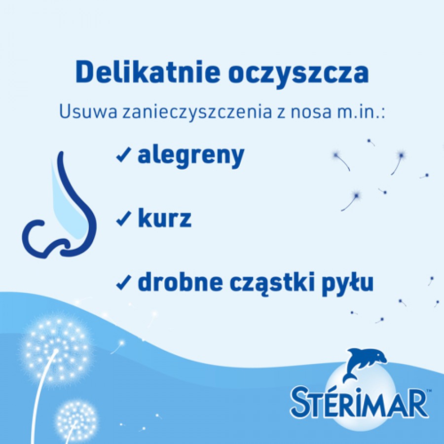 Miniaturka artykułu - #1 Sterimar Higiena Nosa Baby Woda morska spray dla dzieci, 100 ml