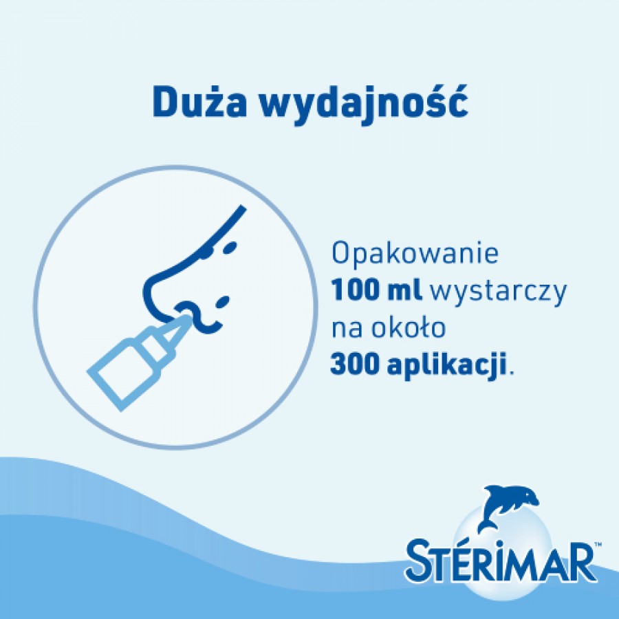 Zdjęcie produktu - 6 Sterimar Higiena Nosa Baby Woda morska spray dla dzieci, 100 ml