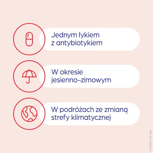 Zdjęcie produktu - 7 Dicoflor Forte probiotyk dla dzieci i dorosłych, 10 kaps.
