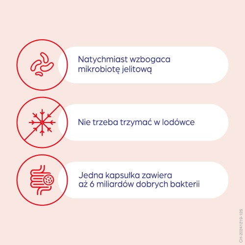 Zdjęcie produktu - 4 Dicoflor Forte probiotyk dla dzieci i dorosłych, 10 kaps.