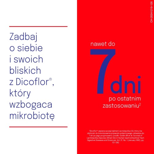 Zdjęcie produktu - 2 Dicoflor Forte probiotyk dla dzieci i dorosłych, 10 kaps.