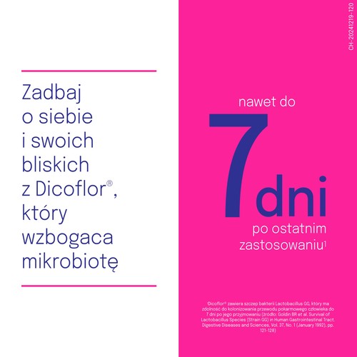 Zdjęcie produktu - 8 Dicoflor Junior, 10 sasz. - probiotyk dla dzieci w trakcie i po antybiotykoterapii