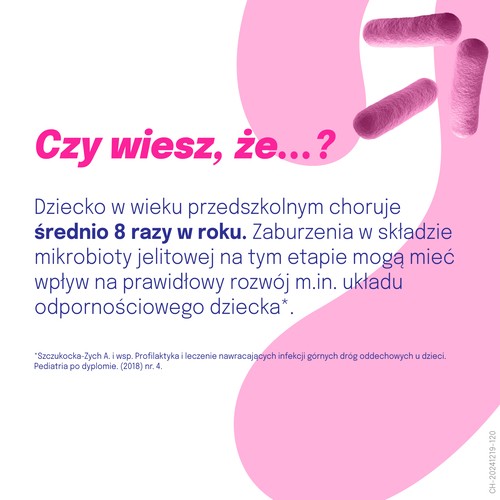 Zdjęcie produktu - 10 Dicoflor Junior, 10 sasz. - probiotyk dla dzieci w trakcie i po antybiotykoterapii