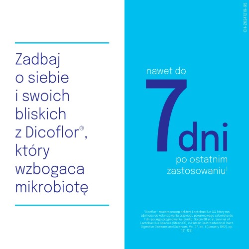 Zdjęcie produktu - 7 Dicoflor Probiovir probiotyk dla dzieci i dorosłych, 14 kaps.