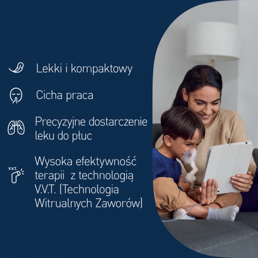 Miniaturka artykułu - #0 Omron Nebulizator kompresorowy NE-C810