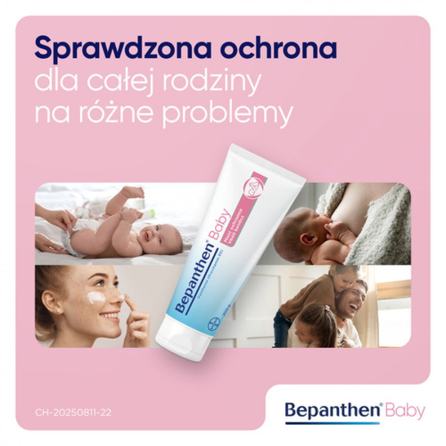 Zdjęcie produktu - 3 Bepanthen Baby Maść ochronna na odparzenia i podrażnione brodawki, 200 g
