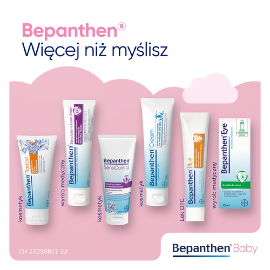 Zdjęcie produktu - 7 Bepanthen Baby Maść ochronna na odparzenia i podrażnione brodawki, 200 g