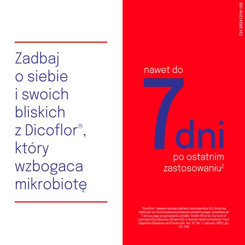 Zdjęcie produktu - 7 Dicoflor Forte probiotyk dla dzieci i dorosłych, 40 kaps.