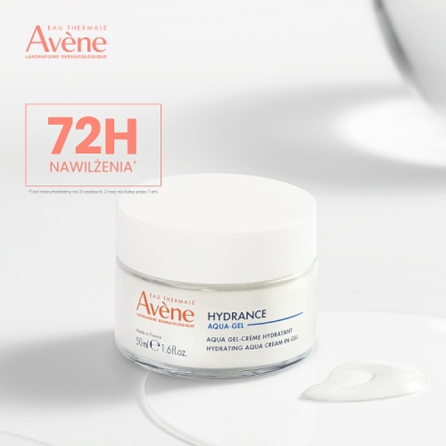 Zdjęcie produktu - 2 AVENE Hydrance Aqua Gel Nawilżający krem-żel do twarzy do sk&oacute;ry wrażliwej, 50 ml