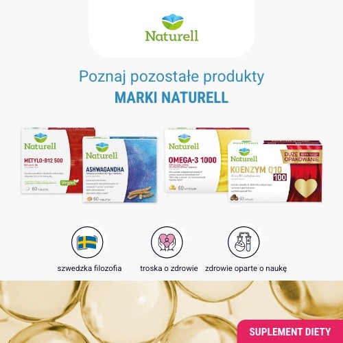 Zdjęcie produktu - 5 Naturell Czarnuszka+, 60 kaps.