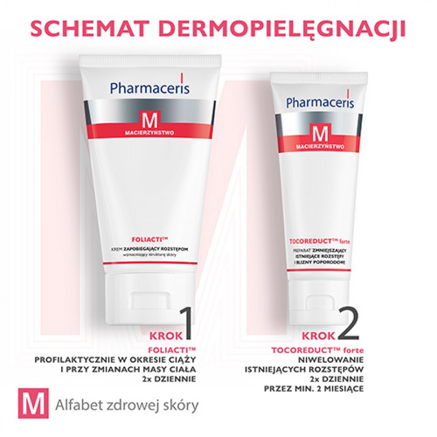 Zdjęcie produktu - 4 Pharmaceris M TOCOREDUCT forte Preparat zmniejszający istniejące rozstępy i blizny poporodowe 75 ml