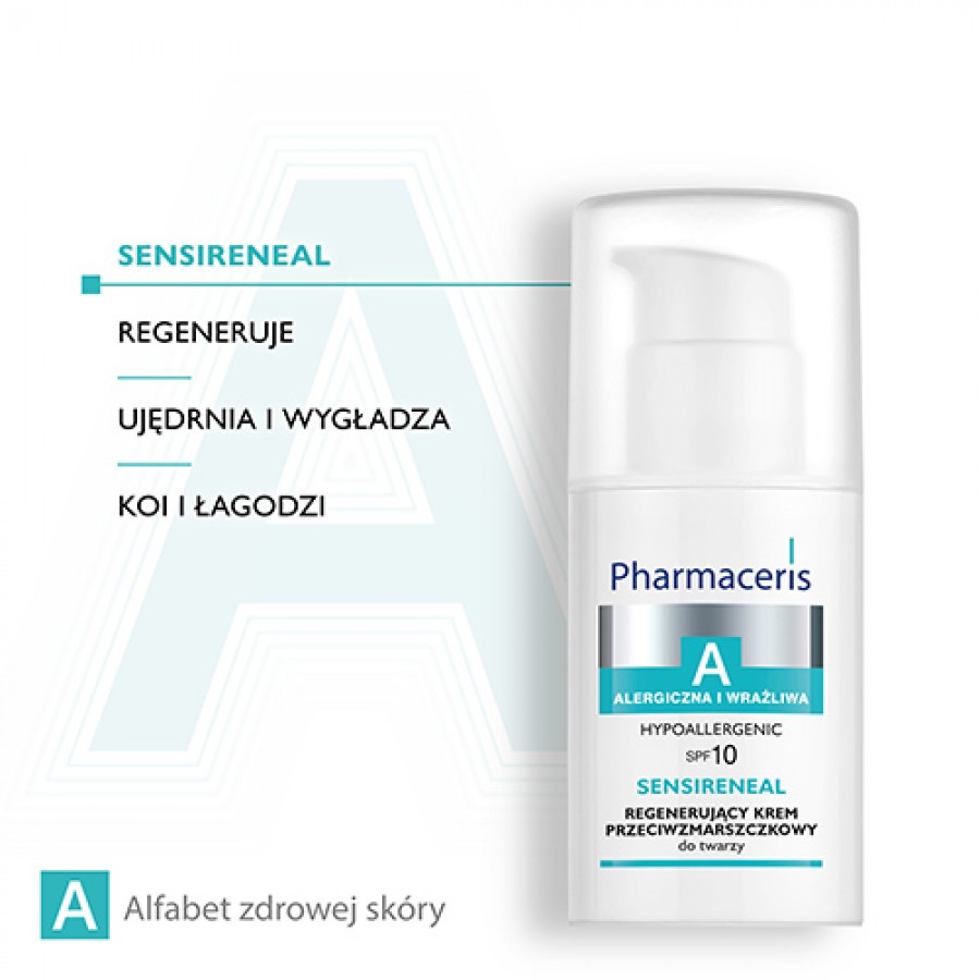 Zdjęcie produktu - 2 PHARMACERIS A Sensireneal Ceramidowy krem przeciwzmarszczkowy do twarzy, 30 ml
