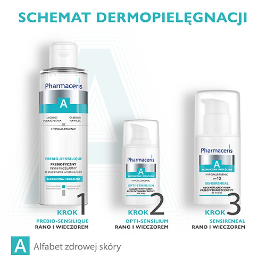 Zdjęcie produktu - 3 PHARMACERIS A Sensireneal Ceramidowy krem przeciwzmarszczkowy do twarzy, 30 ml