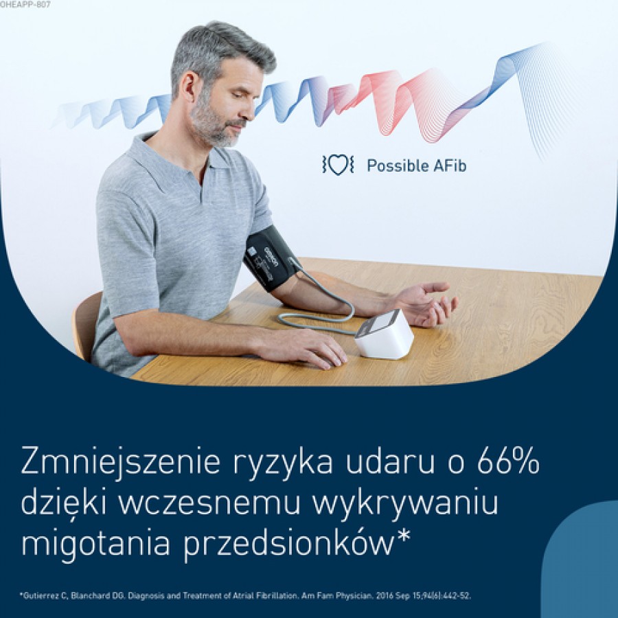 Zdjęcie produktu - 2 Omron M4 Connect Afib Ciśnieniomierz naramienny
