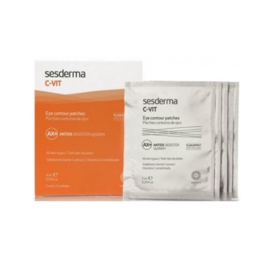 Miniaturka artykułu - #0 SESDERMA C-VIT Płatki pod oczy, 5x4 ml