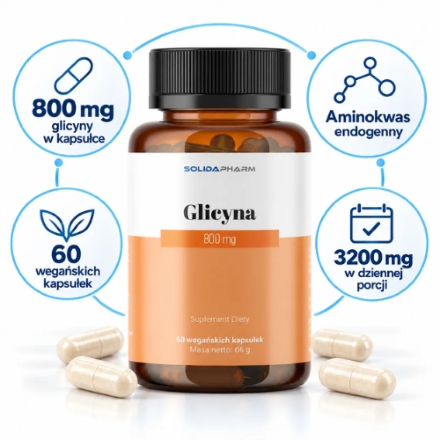 #0 – Solida Pharm Glicyna 800 mg, 60 kaps.