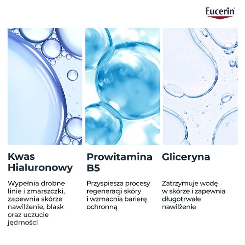 Zdjęcie produktu - 2 Eucerin Hyaluron-Filler + 3x Effect Serum intensywnie nawilżająco-regenerujące, 30 ml
