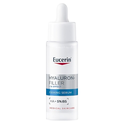 Zdjęcie produktu - 8 Eucerin Hyaluron-Filler + 3x Effect Serum intensywnie nawilżająco-regenerujące, 30 ml