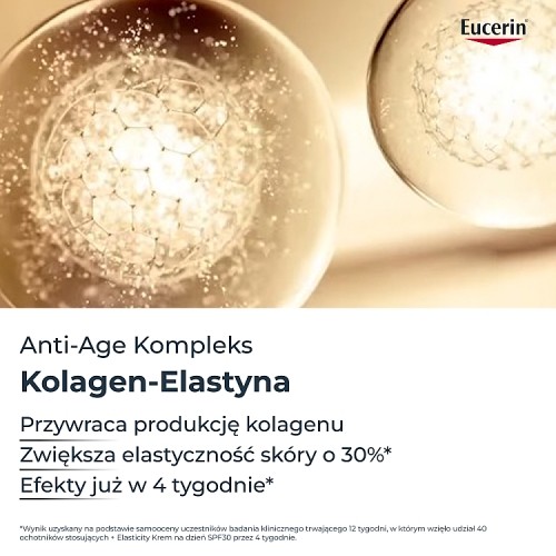 Zdjęcie produktu - 2 Eucerin Hyaluron-Filler + Elasticity Krem na dzień SPF 30 wkład uzupełniający, 50 ml
