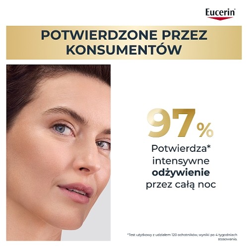 Miniaturka artykułu - #1 Eucerin Hyaluron-Filler + Elasticity Krem na noc wkład uzupełniający, 50 ml